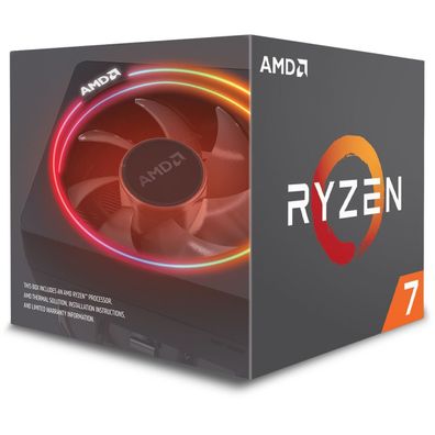 AMD Ryzen 7 2700X 3.7GHz 8 Core 16 Thread 105W Sockel AM4 Support B450 B350 X370 CPU