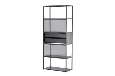 Furnlux Standing Shelf Santiago Black 80cm