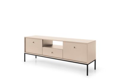 Furnlux Tv Stand Mono Beige & Black 154cm