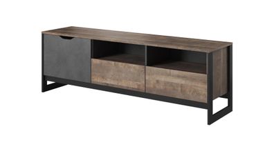 Furnlux Tv Stand Arden Black 161cm