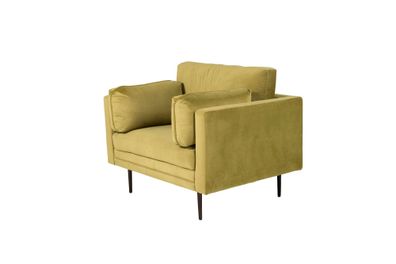 Furnlux Armchair Boom Green & Black 110cm
