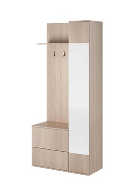 Furnlux Hallway Closet Green Oak Sonoma 90cm