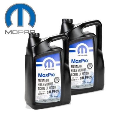 Motoroil 5W20 Mopar MS-6395 ( 2x 5-Liter ) Dodge Chrysler Jeep