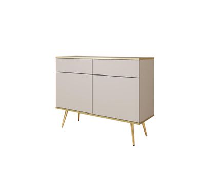 Furnlux Sideboard Oro Beige & Gold 107cm