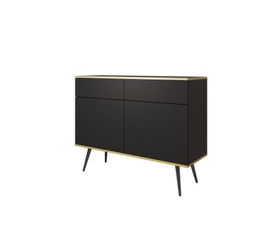 Furnlux Sideboard Oro Black 107cm