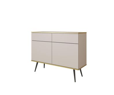 Furnlux Sideboard Oro Beige & Black 107cm