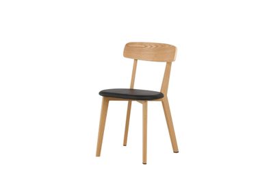 Furnlux Dining Room Chair Sanjos Black & Oak 46cm