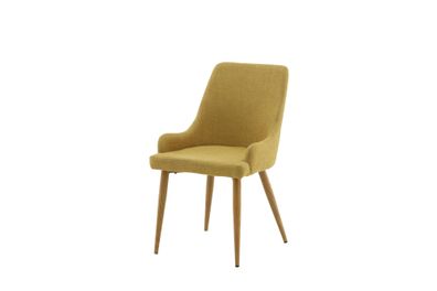 Furnlux Dining Room Chair Plaza Yellow & Oak 49cm