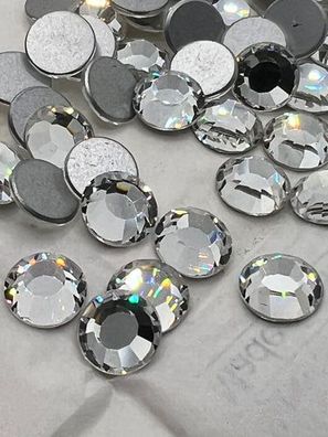 Swarovski® Vintage Flatback Crystal Silver Foil SS48