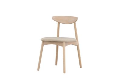 Furnlux Dining Room Chair Ven Beige & Oak 47cm