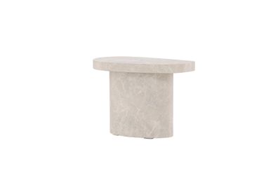 Furnlux Side Table Bastad Marble Grey 30cm