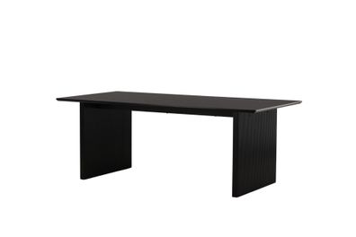 Furnlux Dining Table Vail Black 200cm