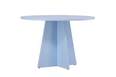 Furnlux Dining Table Bootcut Blue 110cm