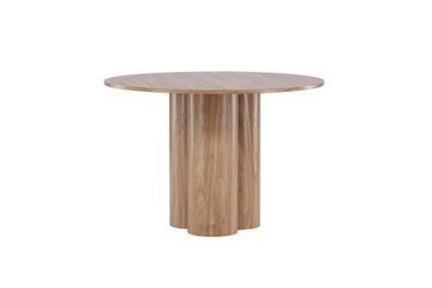 Furnlux Dining Table Olivia Oak Dark 110cm