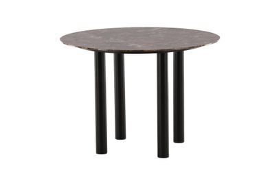 Furnlux Dining Table Havsten Brown & Black 106cm