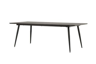 Furnlux Dining Table Keholmen Walnut & Black 100cm