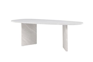 Furnlux Dining Table Gronvik Marble Grey 100cm