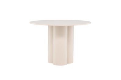 Furnlux Dining Table Olivia Beige 110cm