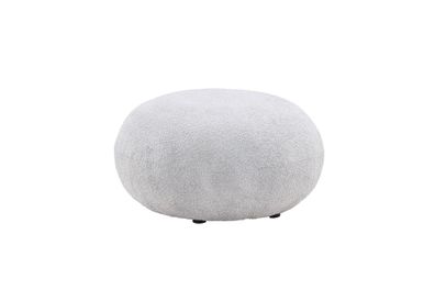 Furnlux Pouf Bologna Grey & Black 74cm