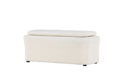 Furnlux Ottoman Laurel Beige & Black 83cm