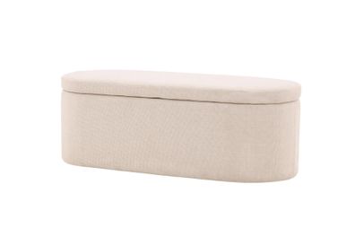 Furnlux Ottoman Potenza Beige & Black 130cm