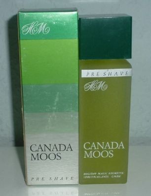 CANADA MOOS von Holiday Magic Cosmetics - Pre Shave 125 ml (Rarität)