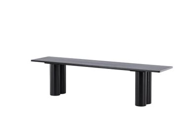 Furnlux Bench Olivia Black 180cm