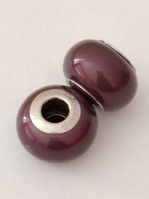 Swarovski® Becharmed Pearl Charms Blackberry Pearl 15mm