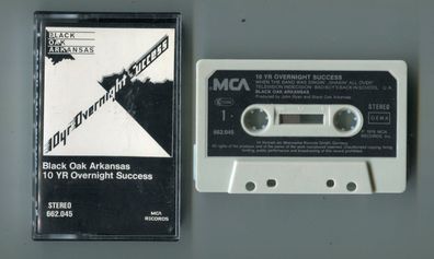 Black Oak Arkansas - MC Cassette TAPE - 10 YR Overnight Success © 1971 Metronome