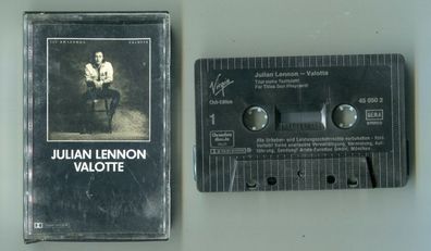 Julian Lennon MC-Cassette TAPE - Valotte © 1984 Virgin Club Edition # 45 050 2