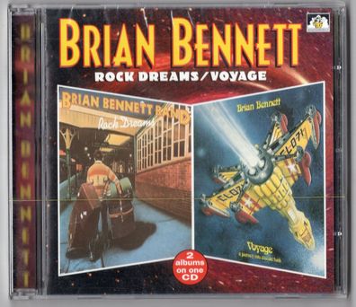 Brian Bennett 2 Albums on 1 CD ROCK DREAMS + VOYAGE 1997 UK NEU OVP MINT SEALED