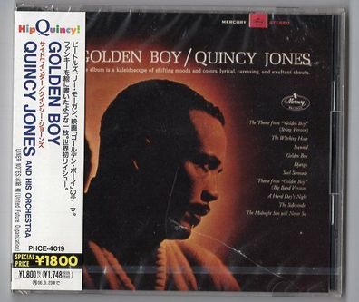 Quincy Jones CD Golden Boy # PHCE-4019 OBI New Sealed Neu OVP Japan