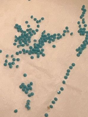 Swarovski® Chaton Vintage Turquoise Unfoiled PP11