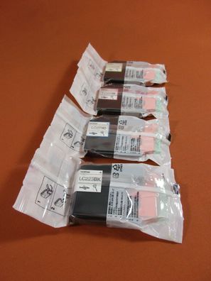 Original Brother LC-223 BK/C/M/Y Verschweißt, rother ink cartridge