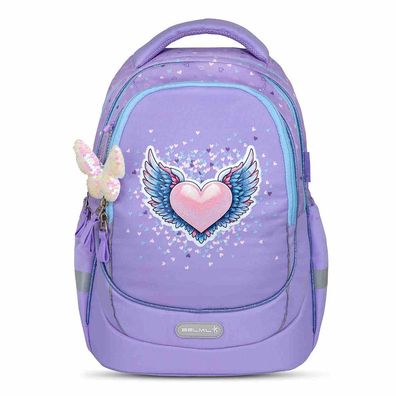 Belmil Schulrucksack "Love of Heart" mit Brustgurt