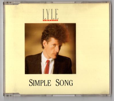 Lyle Lovett Maxi-CD SIMPLE SONG © 1988 Curb Records Ariola 4-track 661 892 wie neu