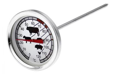 Westmark Bratenthermometer Edelstahl 14,5cm