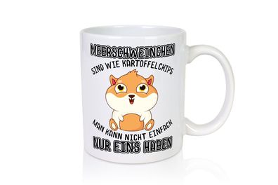 Meerschweinchen Liebe | Mädchen Tasse | Tierliebe | süß - Tasse Weiß