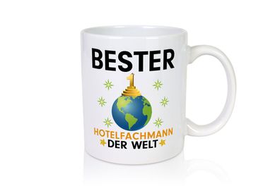Welt Bester Hotelfachmann |Hotel - Tasse Weiß