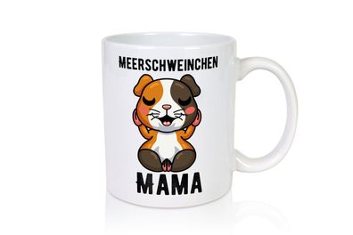 Meerschweinchen Mama - Tasse Weiß