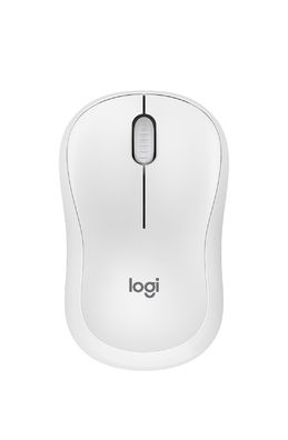 Logitech M240 Silent Wireless Bluetooth-Maus – Elegantes Weiß für Büro und Zuhause