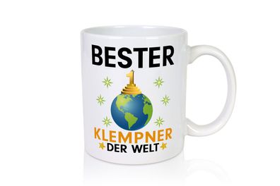 Welt Bester Klempner | Beruf klempnern - Tasse Weiß