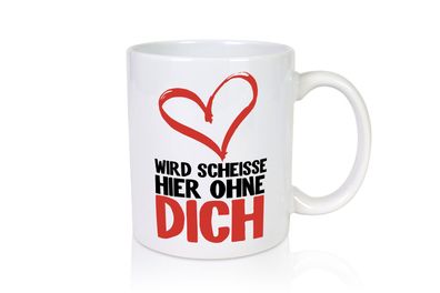 Wird Scheisse - Tasse Weiß