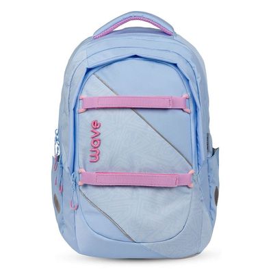 Wave Prime Schulrucksack "Waves Lavender"