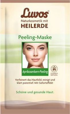 Luvos Naturkosmetik mit Heilerde Luvos-Heilerde Peeling-Maske 2x7,5ml