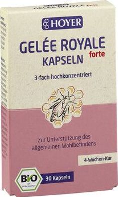 HOYER Gelée Royale Kapseln forte 12,2g