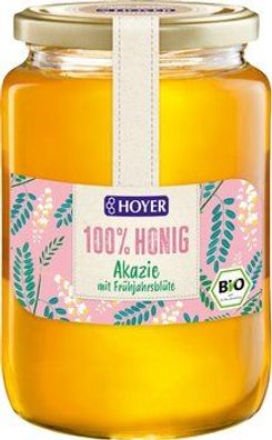 HOYER 3x Akazienhonig mit Frühjahrsblüte 1kg