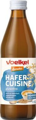 Voelkel 6x Hafer Cuisine glutenfrei 0,33l