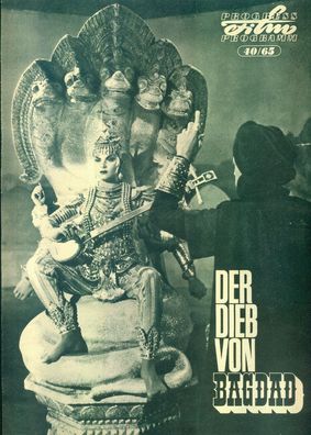 Progress Film Programm 1965/040 Der Dieb Von Bagdad (04 Seiten)