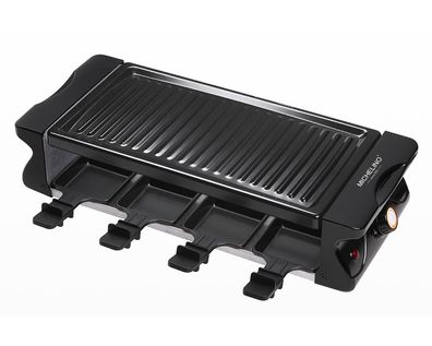 Michelino Raclett BBQ-Grill für 8 Personen mit 8 St. PP-Spateln Tischgrill Grill